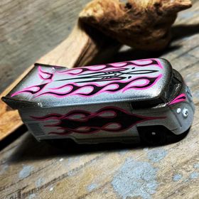 画像: HELLS DEPT 2020 - BOO Pinstriping x JDC13 【”グラデ－ション” VW DRAG BUS (カスタム完成品）】SILVER-GRAY(PK)/RR （送料サービス適用外）