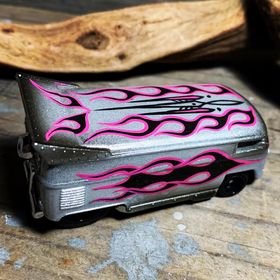 画像: HELLS DEPT 2020 - BOO Pinstriping x JDC13 【”グラデ－ション” VW DRAG BUS (カスタム完成品）】SILVER-GRAY(PK)/RR （送料サービス適用外）