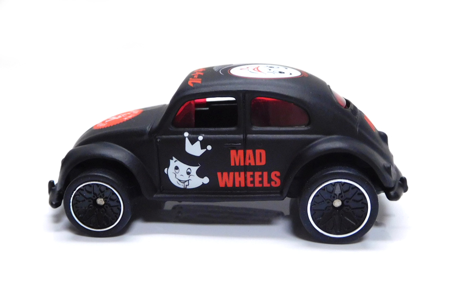 画像: MAD WHEELS (マッドホイール） 【VW BEETLE (カスタム完成品）】FLAT BLACK(R)/RR （送料サービス適用外） 