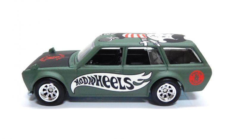 画像: MAD WHEELS (マッドホイール） 【'71 DATSUN 510 WAGON (カスタム完成品）】FLAT OLIVE/RR （送料サービス適用外） 