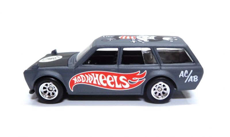 画像: MAD WHEELS (マッドホイール） 【'71 DATSUN 510 WAGON (カスタム完成品）】FLAT GRAY/RR （送料サービス適用外） 