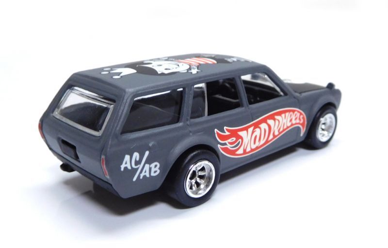 画像: MAD WHEELS (マッドホイール） 【'71 DATSUN 510 WAGON (カスタム完成品）】FLAT GRAY/RR （送料サービス適用外） 