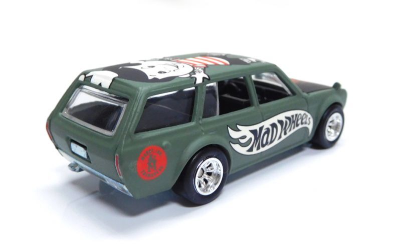 画像: MAD WHEELS (マッドホイール） 【'71 DATSUN 510 WAGON (カスタム完成品）】FLAT OLIVE/RR （送料サービス適用外） 