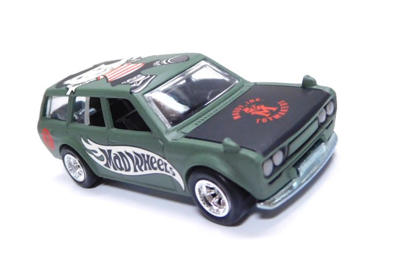 画像: MAD WHEELS (マッドホイール） 【'71 DATSUN 510 WAGON (カスタム完成品）】FLAT OLIVE/RR （送料サービス適用外） 