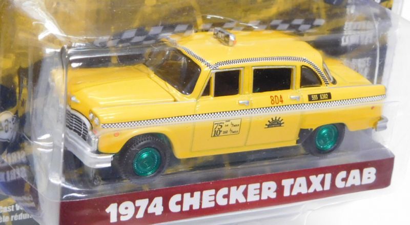 画像: 2020 GREENLIGHT HOLLYWOOD SERIES 29 【1974 CHECKER TAXI CAB】 YELLOW/RR (TAXI)(GREEN MACHINE) 