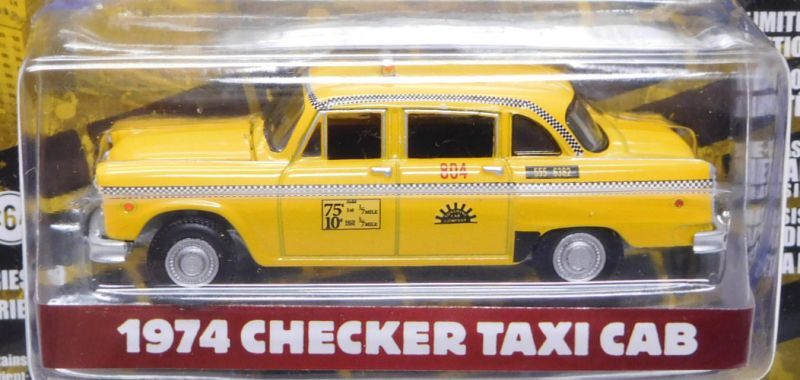 画像: 2020 GREENLIGHT HOLLYWOOD SERIES 29 【1974 CHECKER TAXI CAB】 YELLOW/RR (TAXI) 