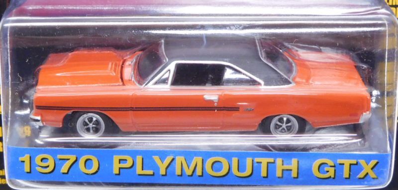 画像: 2020 GREENLIGHT HOLLYWOOD SERIES 29 【1970 PLYMOUTH GTX】 DK.ORANGE/RR (THE MOD SQUAD) 