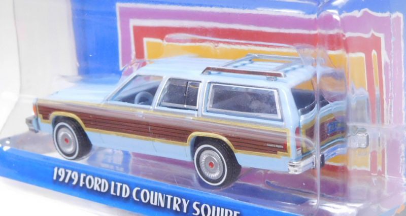 画像: 2020 GREENLIGHT HOLLYWOOD SERIES 29 【1979 FORD LTD COUNRY SQUIRE】 LT.BLUE-WOOD/RR (CHARLIE'S ANGELS) 