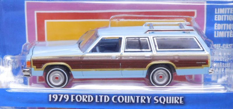 画像: 2020 GREENLIGHT HOLLYWOOD SERIES 29 【1979 FORD LTD COUNRY SQUIRE】 LT.BLUE-WOOD/RR (CHARLIE'S ANGELS) 