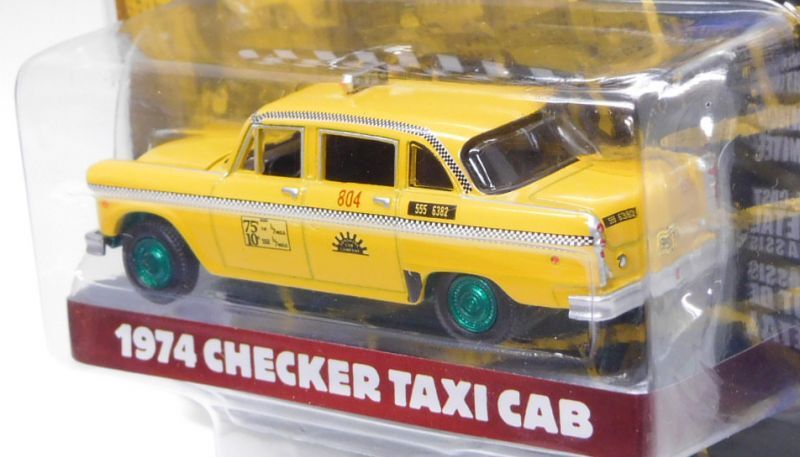 画像: 2020 GREENLIGHT HOLLYWOOD SERIES 29 【1974 CHECKER TAXI CAB】 YELLOW/RR (TAXI)(GREEN MACHINE) 