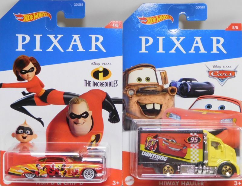 画像: 2020 WALMART EXCLUSIVE 【DISNEY - PIXAR 5種セット】 COMBAT MEDIC/ALTERED EGO/PATH BEATER/FISH'D & CHIP'D/HIWAY HAULER(予約不可）