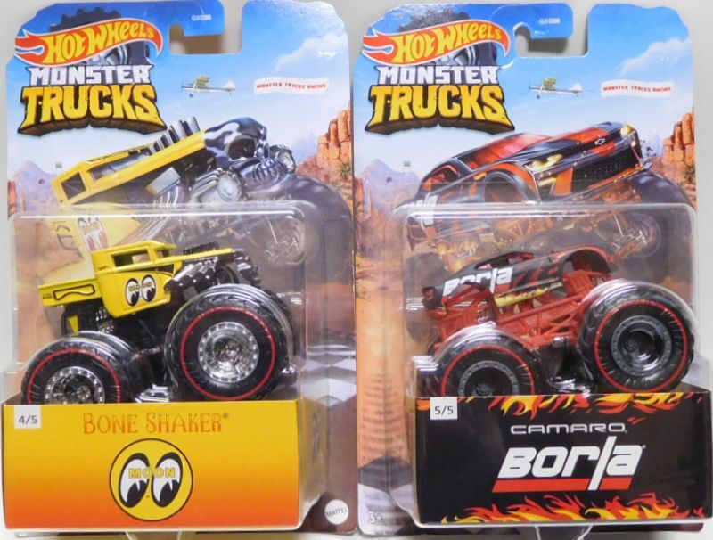 画像: 2020 HW MONSTER TRUCKS! KROGER EXCLUSIVE 【MONSTER TRUCK RACING 5種セット】DODGE CHARGER R/T/PODIUM CRASHER/PURE MUSCLE/BONE SHAKER/CAMARO