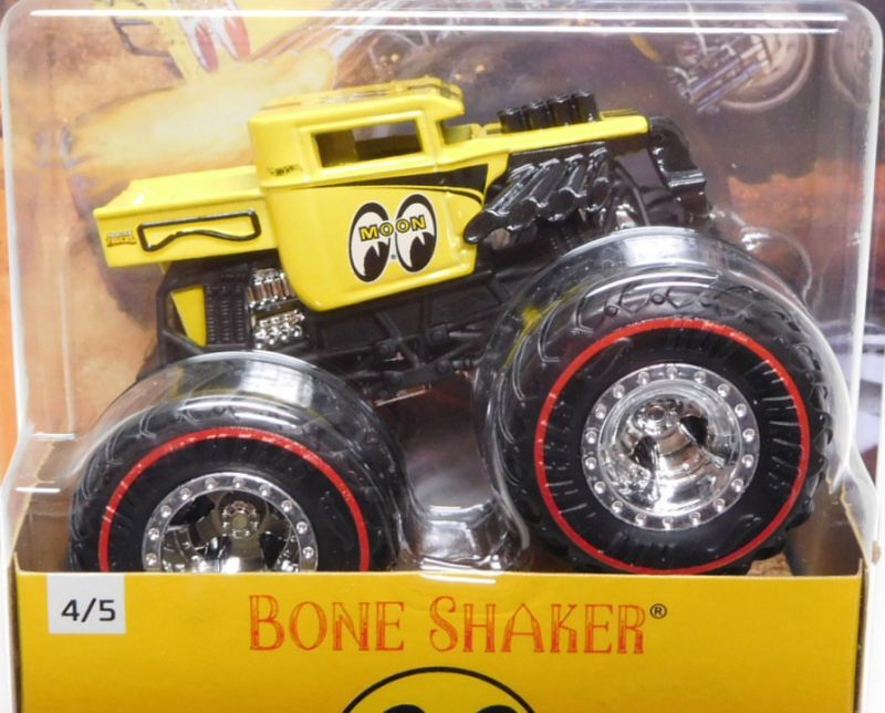 画像: 2020 HW MONSTER TRUCKS! KROGER EXCLUSIVE 【"MONSTER TRUCK RACING" BONE SHAKER】YELLOW(MOONEYES)(お一人様1点まで）