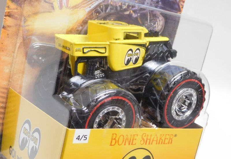 画像: 2020 HW MONSTER TRUCKS! KROGER EXCLUSIVE 【"MONSTER TRUCK RACING" BONE SHAKER】YELLOW(MOONEYES)(お一人様1点まで）