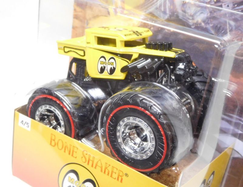 画像: 2020 HW MONSTER TRUCKS! KROGER EXCLUSIVE 【"MONSTER TRUCK RACING" BONE SHAKER】YELLOW(MOONEYES)(お一人様1点まで）