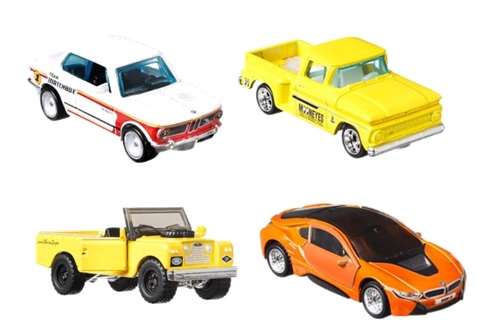 画像: 2021 MATCHBOX COLLECTORS　【"A"アソート 4種セット】1969 BMW 2002/1963 Chevy C10 Pickup (MOONEYES)/’65 Land Rover Gen II Pickup/2016 BMW i8