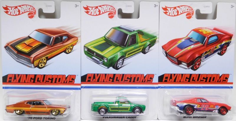 画像: 2020 TARGET EXCLUSIVE "FLYING CUSTOMS" 【Bアソート8種セット】Mini Cooper S Challenge/'96 Nissan 180SX Type X/'70 Ford Torino/Volkswagen Caddy/Blvd. Bruiser/'67 Chevy C10/Custom V-8 Vega/2015 Ford Mustang GT(予約不可）