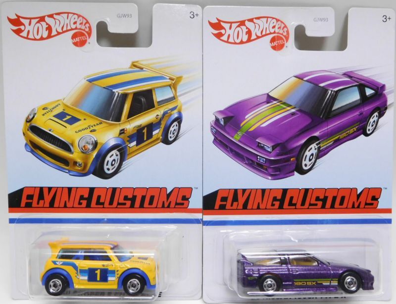 画像: 2020 TARGET EXCLUSIVE "FLYING CUSTOMS" 【Bアソート8種セット】Mini Cooper S Challenge/'96 Nissan 180SX Type X/'70 Ford Torino/Volkswagen Caddy/Blvd. Bruiser/'67 Chevy C10/Custom V-8 Vega/2015 Ford Mustang GT(予約不可）