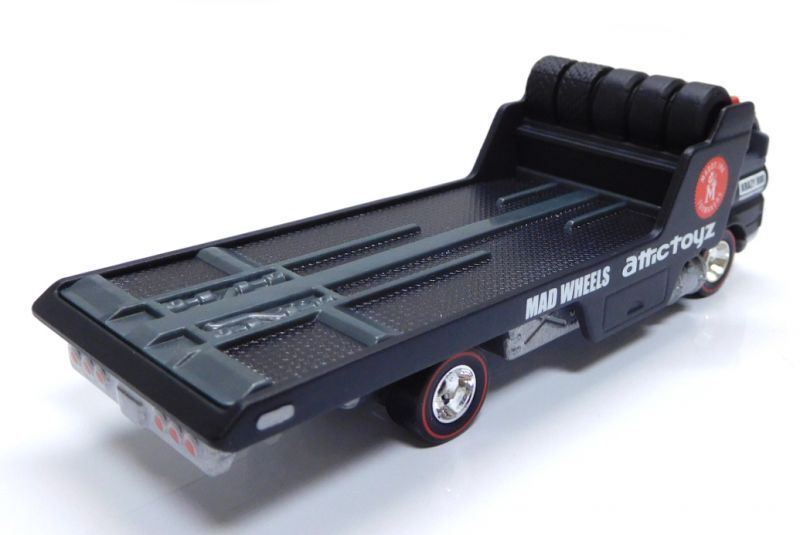 画像: MAD WHEELS (マッドホイール） 【WIDE OPEN (カスタム完成品）】FLAT BLACK-GRAY-RED/RR （送料サービス適用外） 