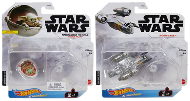 画像: 【仮予約】PRE-ORDER - 2021 HW STAR WARS STARSHIP 【Hアソート (6個入り】ザ・チャイルド　ホバープラム(x2)/レイザー・クレスト/AT-STレイダー/ミレニアム・ファルコン/タイファイター（3月上旬入荷予定）