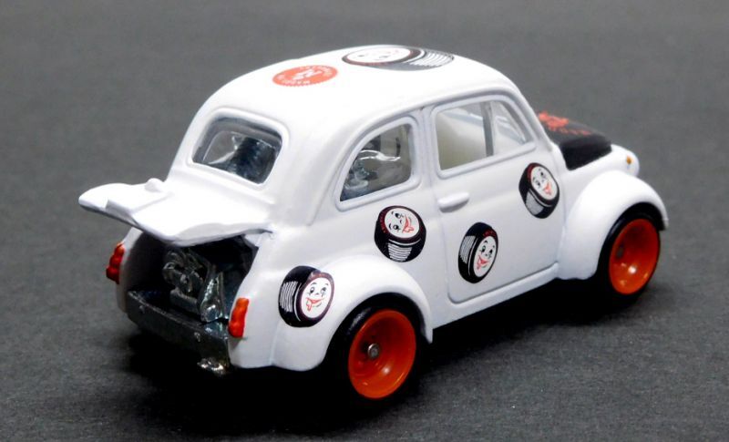 画像: MAD WHEELS (マッドホイール） 【'60s FIAT 500D MODIFICADO (カスタム完成品）】FLAT WHITE/RR （送料サービス適用外） 