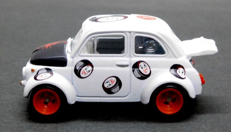 画像: MAD WHEELS (マッドホイール） 【'60s FIAT 500D MODIFICADO (カスタム完成品）】FLAT WHITE/RR （送料サービス適用外） 