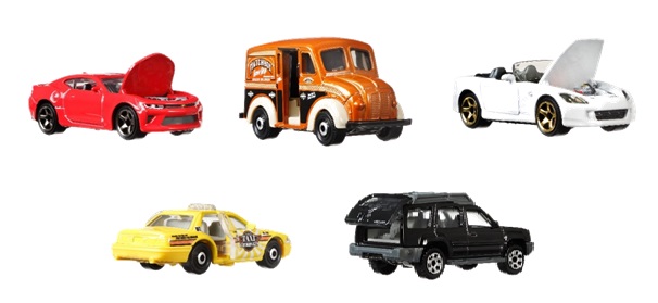 画像: 【仮予約】PRE-ORDER 【2021 MATCHBOX MOVING PARTS　"J"アソート 5種セット】2016 CHEVY CAMARO/DIVCO MILK TRUCK/2004 HONDA S2000/2006 FORD CROWN VICTORIA TAXI/2000 NISSAN XTERRA (3月下旬入荷予定）