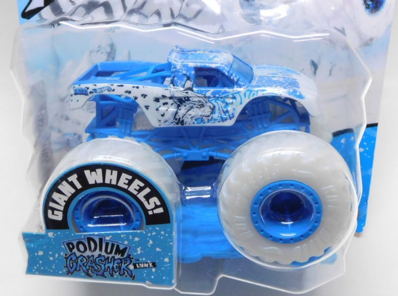 画像: 2021 HW MONSTER TRUCKS! "BLIZZARD BASHERS"【PODIUM CRASHER】 BLUE (予約不可)