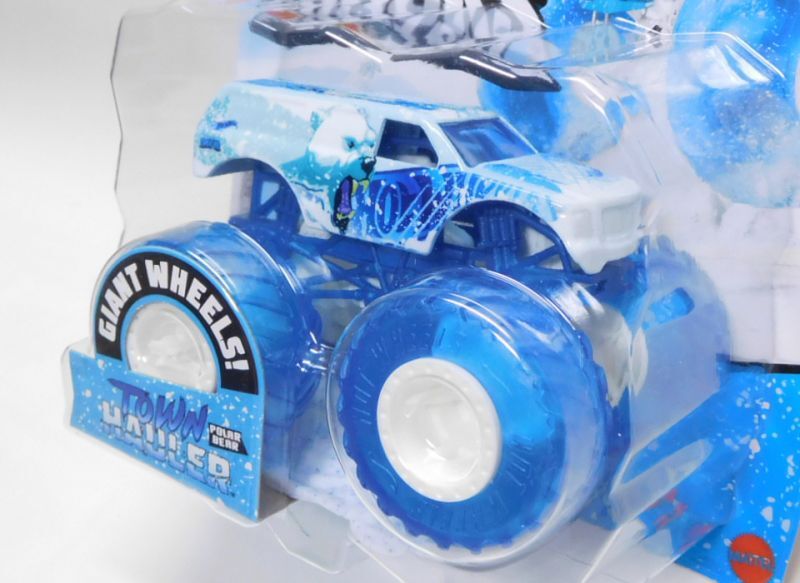 画像: 2021 HW MONSTER TRUCKS! "BLIZZARD BASHERS"【TOWN HAULER】 LT.BLUE (予約不可)