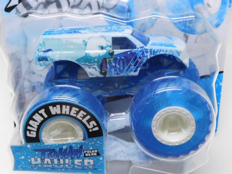 画像: 2021 HW MONSTER TRUCKS! "BLIZZARD BASHERS"【TOWN HAULER】 LT.BLUE (予約不可)