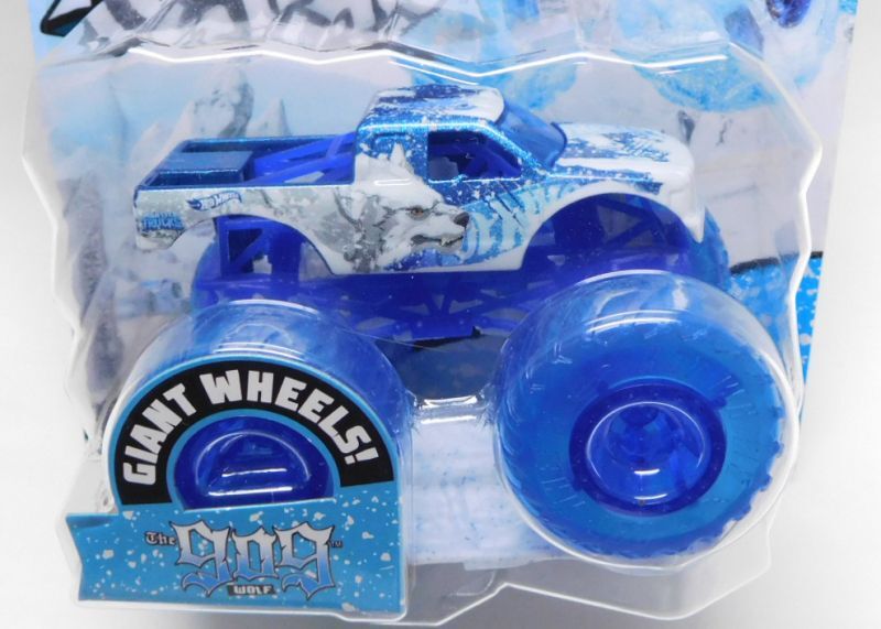 画像: 2021 HW MONSTER TRUCKS! "BLIZZARD BASHERS"【THE 909 WOLF】 BLUE (予約不可)