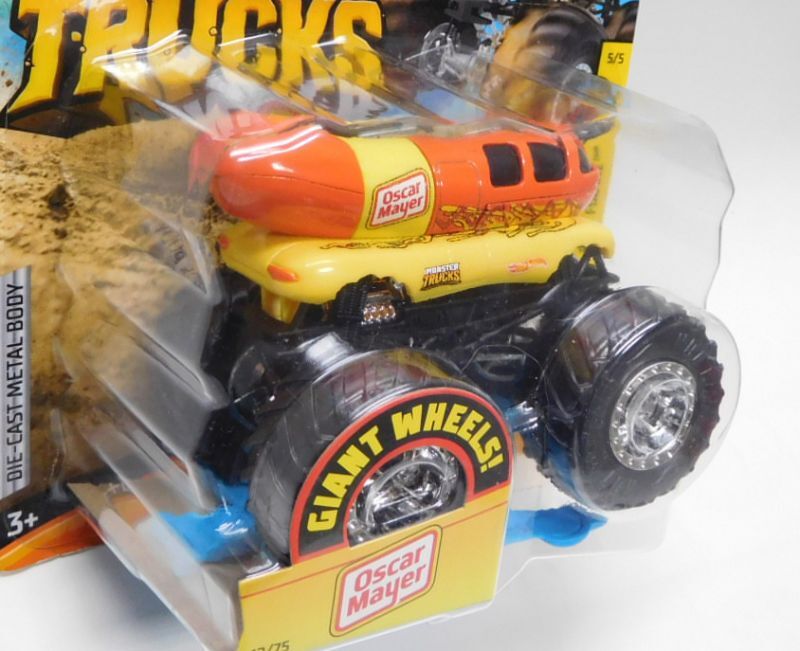 画像: 2020 HW MONSTER TRUCKS! 【OSCAR MAYER】 ORANGE-YELLOW (includes CRUSHABLE CAR)(予約不可）