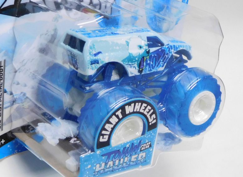 画像: 2021 HW MONSTER TRUCKS! "BLIZZARD BASHERS"【TOWN HAULER】 LT.BLUE (予約不可)