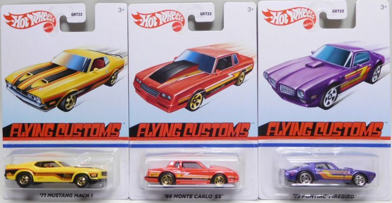 画像: 2021 TARGET EXCLUSIVE "FLYING CUSTOMS" 【Aアソート8種セット】CUSTOM VOLKSWAGEN BEETLE/CUSTOM '67 PONTIAC FIREBIRD/'67 CUSTOM MUSTANG/'73 PONTIAC FIREBIRD'68 EL CAMINO/'71 DODGE DEMON/'71 MUSTANG MACH 1/'86 MONTE CARLO SS(予約不可）