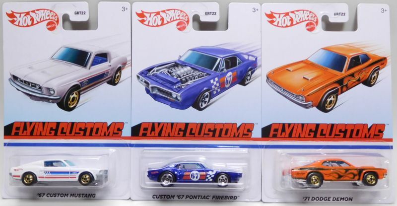 画像: 2021 TARGET EXCLUSIVE "FLYING CUSTOMS" 【Aアソート8種セット】CUSTOM VOLKSWAGEN BEETLE/CUSTOM '67 PONTIAC FIREBIRD/'67 CUSTOM MUSTANG/'73 PONTIAC FIREBIRD'68 EL CAMINO/'71 DODGE DEMON/'71 MUSTANG MACH 1/'86 MONTE CARLO SS(予約不可）