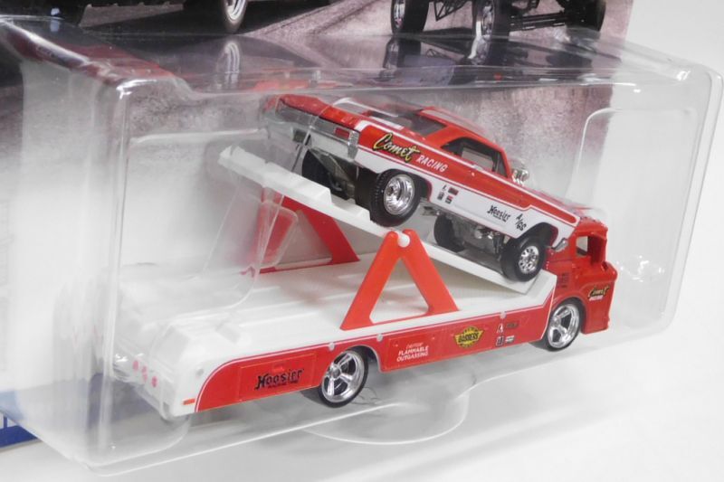 画像: HW CAR CULTURE - TEAM TRANSPORT 【'65 MERCURY COMET CYCLONE/FORD C-8】 RED/RR