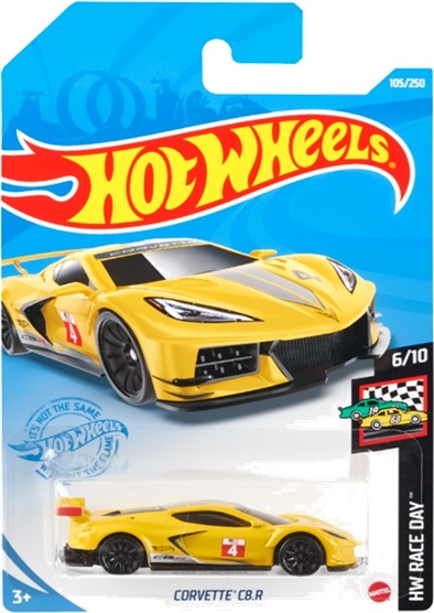 画像: 【CORVETTE C8.R (国内流通版/裏面日本語)】YELLOW/10SP(NEW CAST)