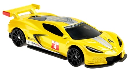 画像: 【CORVETTE C8.R (国内流通版/裏面日本語)】YELLOW/10SP(NEW CAST)