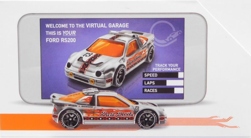 画像: 2021 HOT WHEELS id 【FORD RS200】 SPEC.SILVER/ID(予約不可）