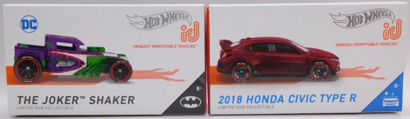 画像: 2021 HOT WHEELS id 【Bアソート 6種セット】 THE JOKER SHAKER/2018 HONDA CIVIC TYPE R/'16 MERCEDES-AMG GT3/ASTON MARTIN VANTAGE GT3/AUDI RS LMS/DRIFTSTA　(予約不可）