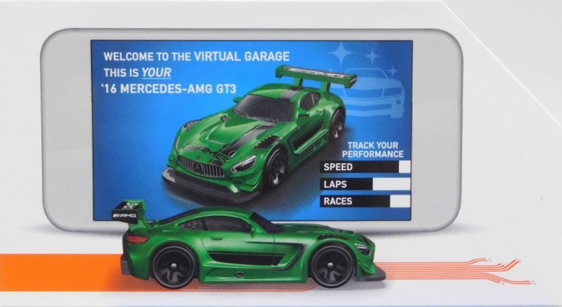 画像: 2021 HOT WHEELS id 【'16 MERCEDES-AMG GT3】 SPEC.GREEN/ID(予約不可）