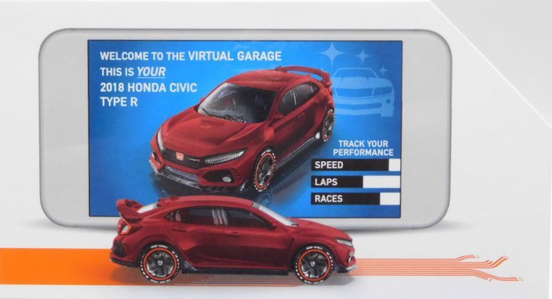 画像: 2021 HOT WHEELS id 【2018 HONDA CIVIC TYPE R】 SPEC.RED/ID(予約不可）(お一人様1点まで）