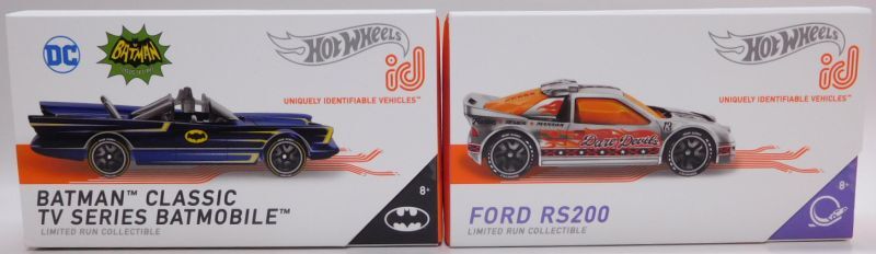 画像: 2021 HOT WHEELS id 【Aアソート 6種セット】 NISSAN FAIRLADY Z/'16 LAMBORGHINI CENTENARIO ROADSTER/BATMAN CLASSICS TV SERIES BATMOBILE/FORD RS200/TRACK MANGA/JUSTICE LEAGUE BATMOBILE　(予約不可）