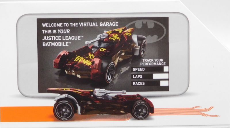 画像: 2021 HOT WHEELS id 【JUSTICE LEAGUE BATMOBILE (JOKER落書きTAMPO)】 SPEC.DK.RED/ID(予約不可）