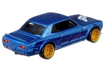 画像: 2021 RETRO ENTERTAINMENT 【NISSAN SKYLINE H/T 2000 GT-X(ハコスカ)　"FORZA"】BLUE/RR