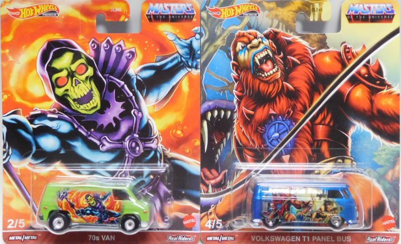 画像: 2021 POP CULTURE "MASTERS OF THE UNIVERSE" 【Jアソート 5種セット】 '55 CHEVY PANEL/VOLKSWAGEN T1 PANEL BUS/MERCEDES-BENZ UNIMOG U 1300L/70s VAN(SUPER VAN)/BREAD BOX(US版）