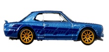 画像: 2021 RETRO ENTERTAINMENT 【NISSAN SKYLINE H/T 2000 GT-X(ハコスカ)　"FORZA"】BLUE/RR