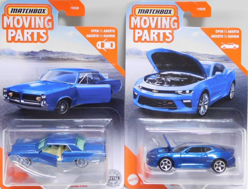 画像: 2020 MOVING PARTS 【Hアソート 6種セット】 1962 JEEP WILLYS WAGON/2016 CHEVY CAMARO/1965 VOLKSWAGEN TYPE 3 FASTBACK/1964 PONTIAC GRAND PRIX/1983 BUICK RIVIERA/2006 FORD CROWN VICTORIA POLICE(予約不可）