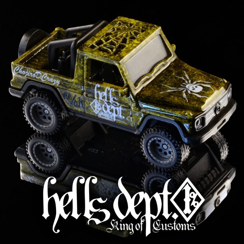 画像: HELLS DEPT 2021 - DOUBLE LOSER[S] 【"SPIDER-G" '91 MERCEDES-BENZ G-CLASS(カスタム完成品）】YELLOW BLACK/RR （送料サービス適用外）