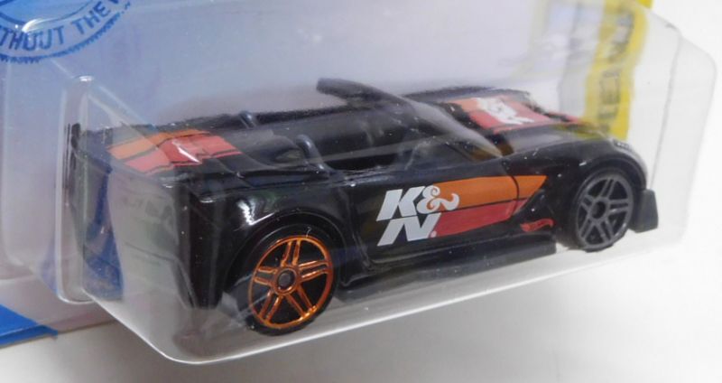 画像: 【CORVETTE C7 Z06 CONVERTIBLE】BLACK/PR5 (K&N)